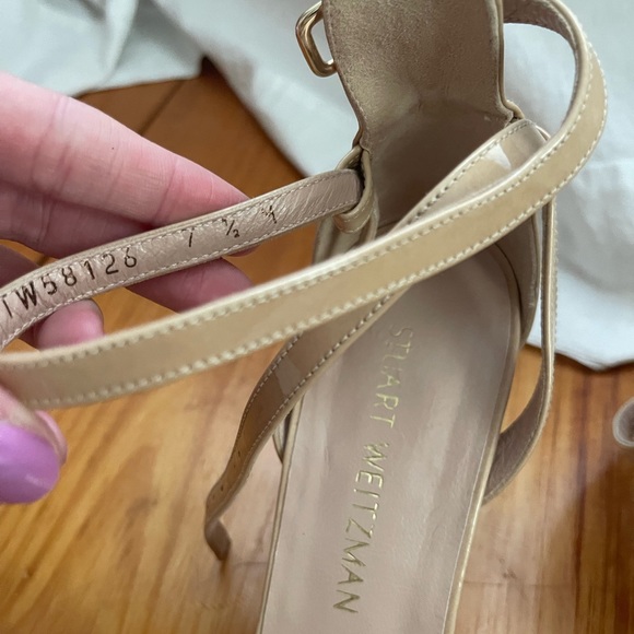 Stuart Weitzman Nude Wedges - Picture 4 of 4